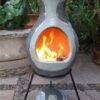 Four Elements Clay Chiminea Water Medium
