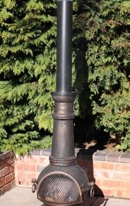 Chiminea Extension Pipe on the Toledo