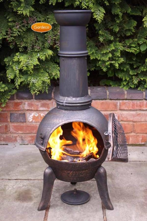 Granada Cast Iron Chiminea Large
