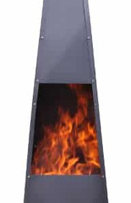 Alban Steel Chiminea Fireplace (Extra Large)
