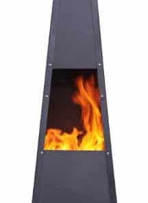 Alban Steel Chiminea Fireplace (Medium)