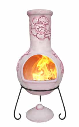 Rosas Mexican Chiminea - Pastel Amethyst (Extra Large)