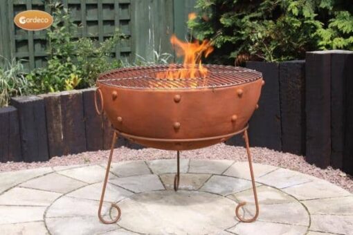 Theydon Rustic Steel Firebowl (Large)