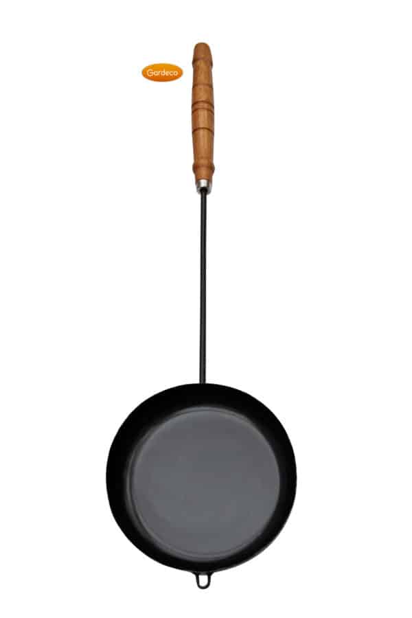 Teflon coated steel frying pan
