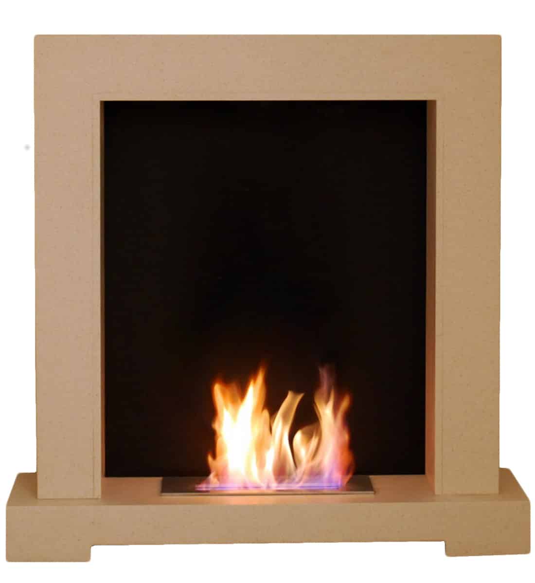 Magmafire Cotswold Natural Stone Bioethanol Fireplace Free