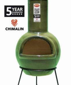 Sempra Chimalin AFC Chiminea - Glazed Green