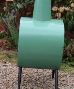 Stella Chimenea, mid-century retro design, Lichen colour